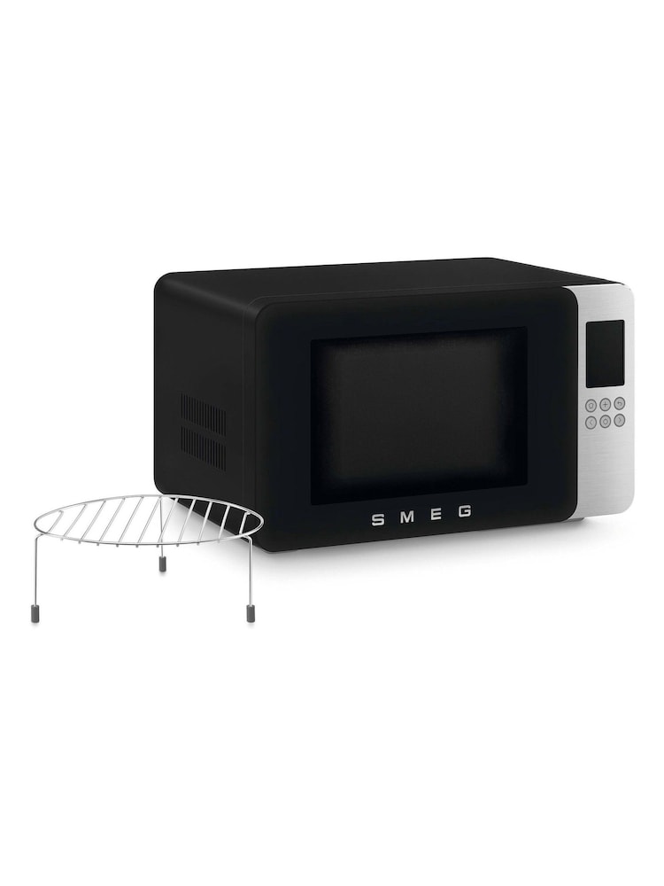 Smeg Black Microwave with Grill - Image 9 of 9 Smeg Black Microwave with Grill - Image 9 of 9