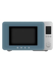 Smeg Storm Blue Combi Microwave With Grill Convection And Air Fry - Image 1 of 6