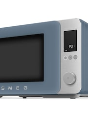 Smeg Storm Blue Combi Microwave With Grill Convection And Air Fry - Image 4 of 6