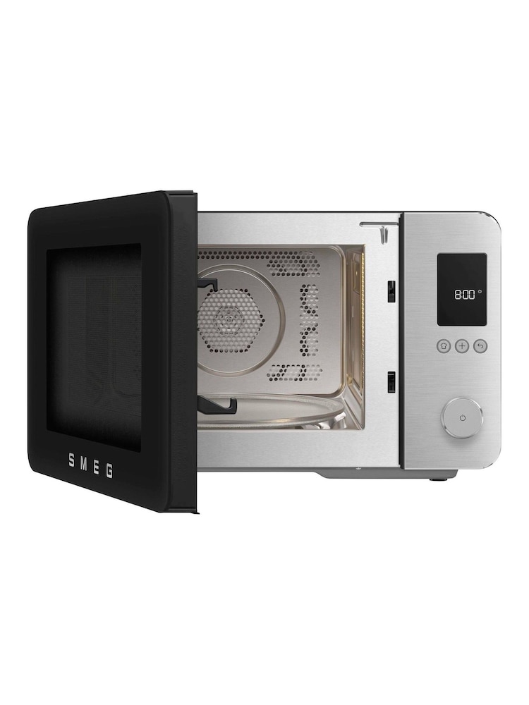 Smeg Black Combi Microwave With Grill Convection And Air Fry - Image 2 of 6 Smeg Black Combi Microwave With Grill Convection And Air Fry - Image 2 of 6