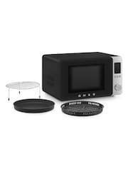 Smeg Black Combi Microwave With Grill Convection And Air Fry - Image 4 of 6