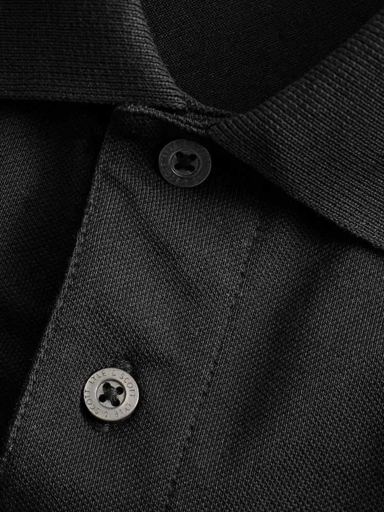 Schwarz - Lyle & Scott Klassisches Poloshirt - Bild 11 von 11 Schwarz - Lyle & Scott Klassisches Poloshirt - Bild 11 von 11