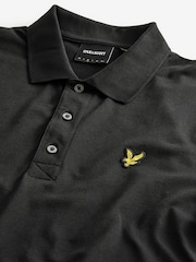 Lyle & Scott Black Classic Polo Shirt - Image 9 of 11