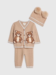River Island Born to be Awesome Cardigan & Leggings Set - Larawan 2 ng 5