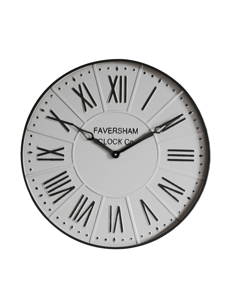 Gallery Home White Killbride White Clock - Image 2 of 2