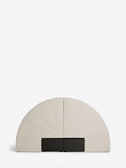 Soft Texture Light Natural Savannah Upholstered Headboard - Image 3 of 7