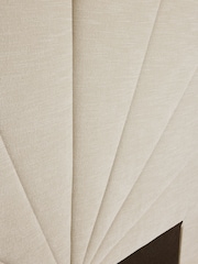 Soft Texture Light Natural Savannah Upholstered Headboard - Image 5 of 7