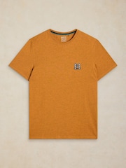 Amarillo - White Stuff Camiseta Abersoch bordada - Imagen 5 de 6