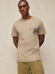Natural - White Stuff Camiseta Abersoch bordada - Imagen 2 de 6