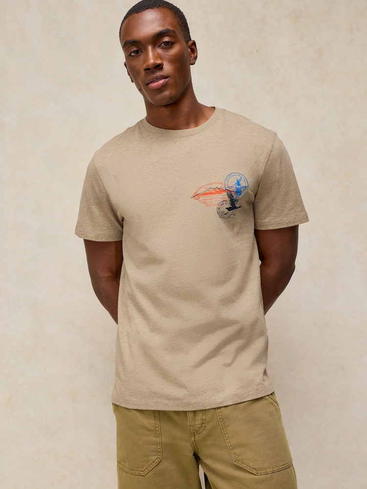 Natural - White Stuff Camiseta Abersoch bordada - Imagen 2 de 6