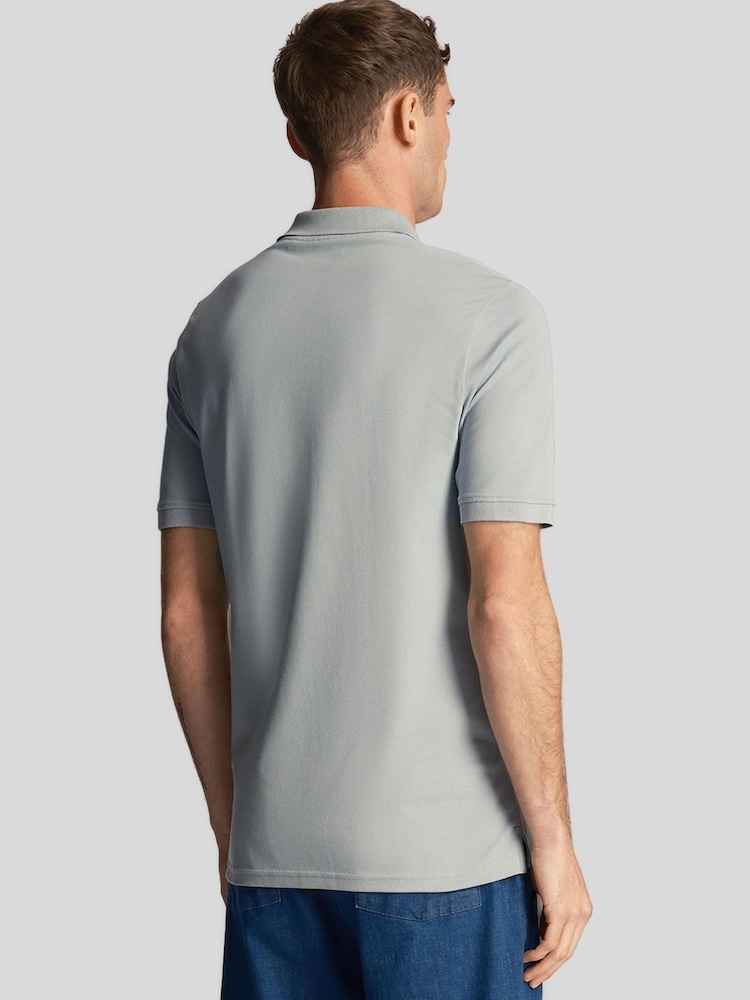 Skrilasto modra - Klasična polo srajca Lyle & Scott - Slika 2 iz 5 Skrilasto modra - Klasična polo srajca Lyle & Scott - Slika 2 iz 5