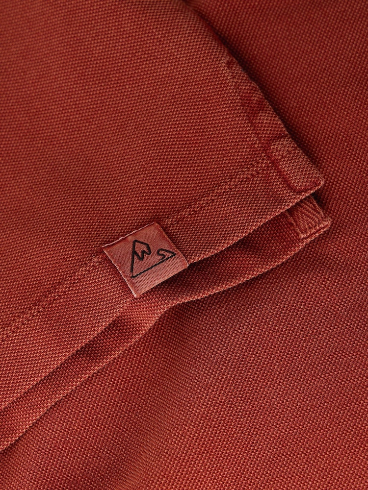 Rojo - White Stuff Long Sleeve Utility Polo Shirt - Imagen 6 de 6