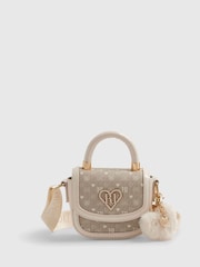 River Island Cream Mono Kendal Bag - Image 2 of 6