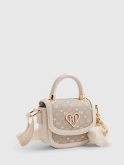 River Island Cream Mono Kendal Bag - Image 3 of 6
