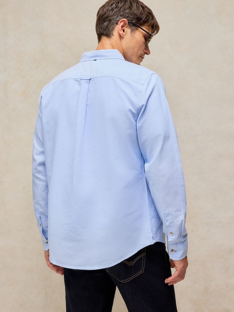 White Stuff Blue Bruton Oxford Shirt - Image 2 of 6