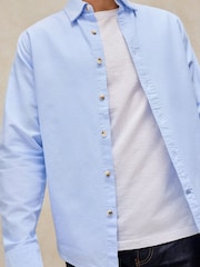 White Stuff Blue Bruton Oxford Shirt - Image 4 of 6