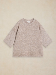 White Stuff Natural Kate Knitted T-Shirt - Image 5 of 6