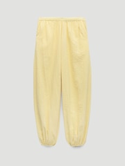 Hush Yellow Balloon Seersucker Beach Trousers - Image 6 of 6