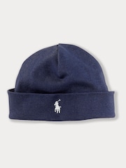 Ralph Lauren Navy Baby 100% Cotton  Hat - Image 2 of 3