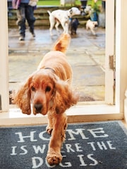 Howler & Scratch Multi Home Slogan Washable Non Slip Doormat - Image 2 of 3