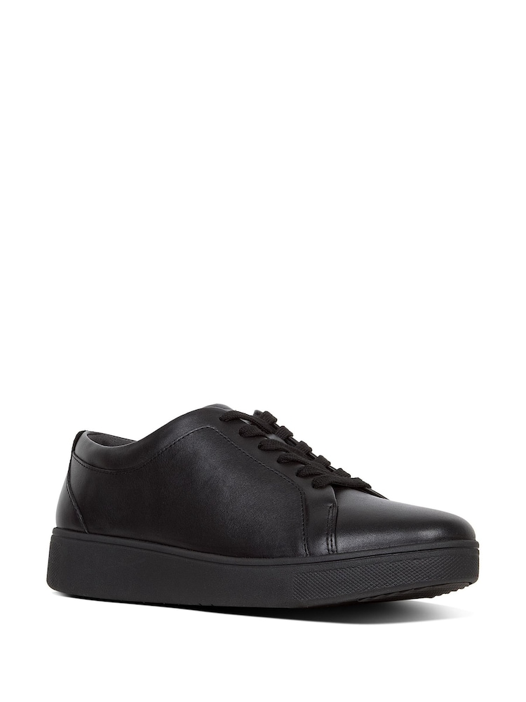 Negro - Zapatillas de cuero Rally de FitFlop - Imagen 2 de 4 Negro - Zapatillas de cuero Rally de FitFlop - Imagen 2 de 4