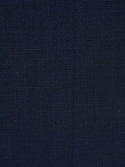 Navy Blue Slim Fit Signature Tollegno Motionflex Stretch Wool Puppytooth Suit: Trousers - Image 3 of 4