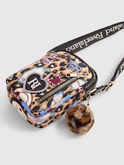 River Island Brown Leopard Printed Festival Bag - Image 4 of 5