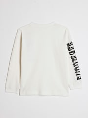 River Island Oversized Waffel-T-Shirt - Bild 2 von 4