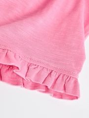 Pink Flamingo Baby Top and Shorts 2 Piece Set - Image 5 of 10