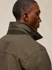 White Stuff Green Westgate Cord Mix Jacket - Image 6 of 8