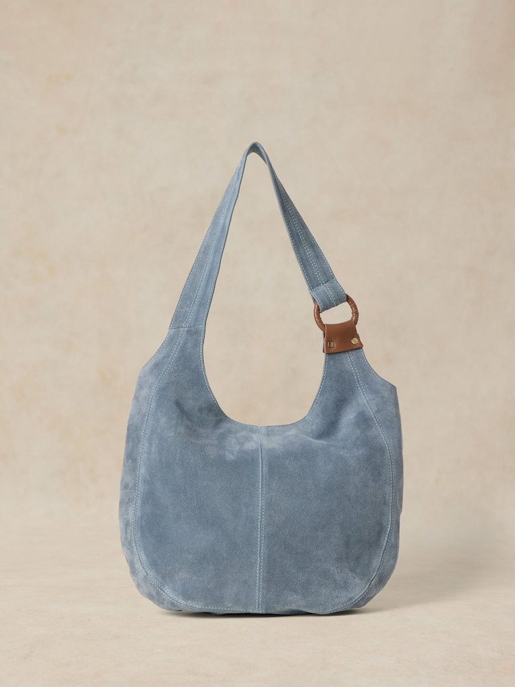 White Stuff Blue Saffy Shoulder Bag - Image 2 of 4