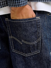 JACK & JONES Junior Navy Blue Chris Relaxed Fit Jeans - Image 3 of 5