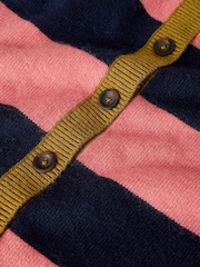 White Stuff Pink Sansa Stripe Cardigan - Image 6 of 6