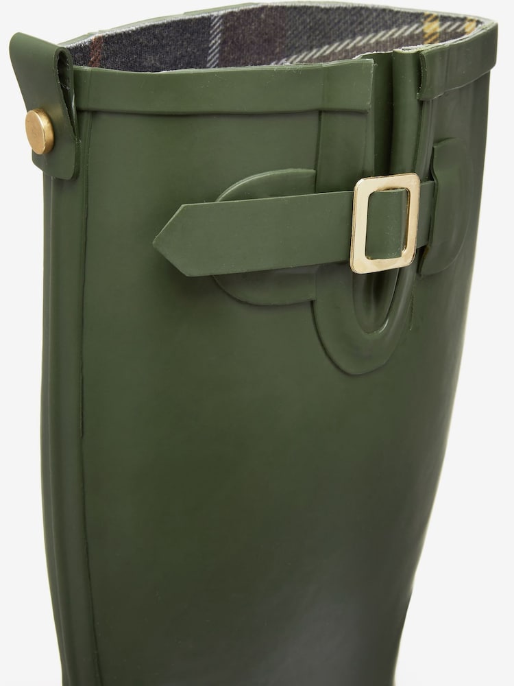 كاكي أخضر - بوت موديل Wellies من المطاط - صورة 3 من 3 كاكي أخضر - بوت موديل Wellies من المطاط - صورة 3 من 3
