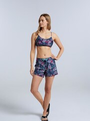 Animal Womens  Blue Aurora Printed Mini Board Shorts - Image 5 of 7