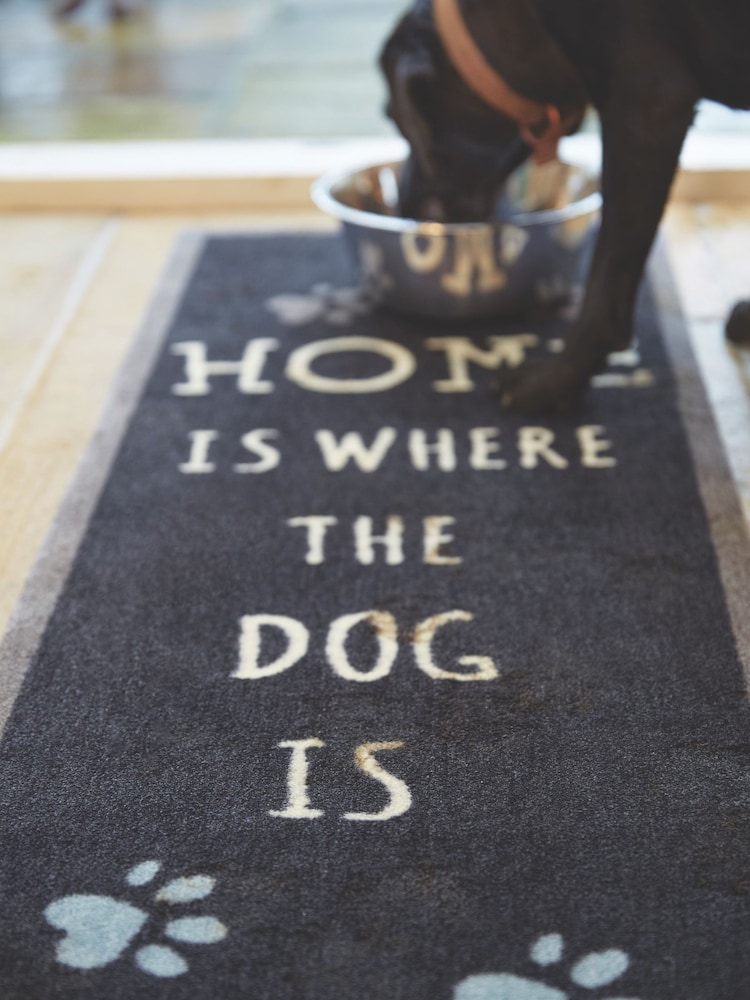 Howler & Scratch Multi Home Slogan Washable Runner - Image 1 of 3