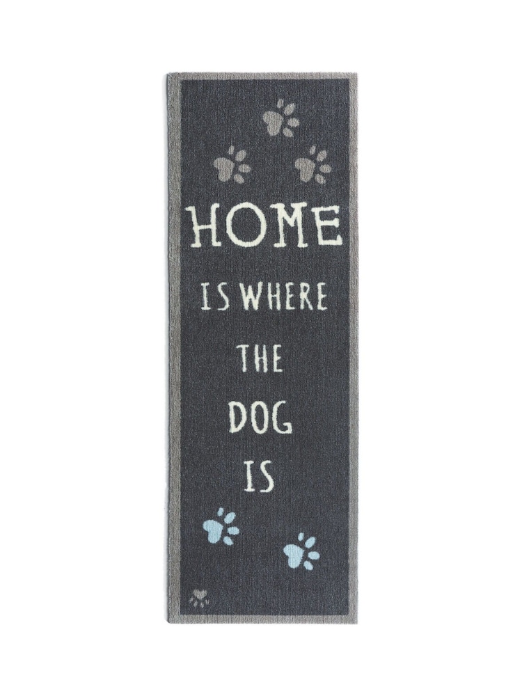 Howler & Scratch Multi Home Slogan Washable Runner - Image 3 of 3