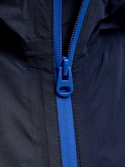 JACK & JONES Junior Blue Lightweight Rain Jacket - Image 5 of 7