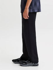 JACK & JONES JUNIOR Black Relaxed Fit Uncuffed Joggers - Image 5 of 8