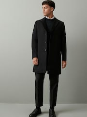 Black Epsom Overcoat - Image 2 of 4