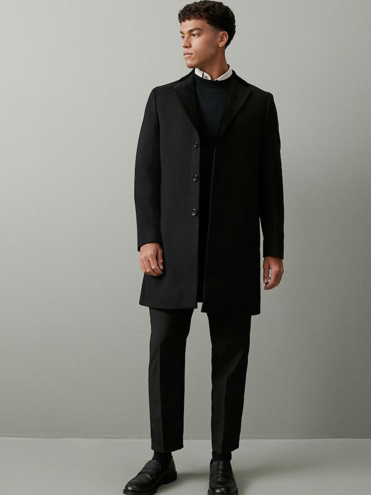 Black Epsom Overcoat - Image 2 of 4