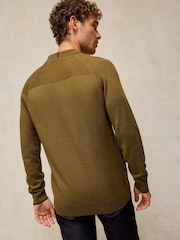 Жовтий - White Stuff Сорочка з довгим рукавом Newport Merino Polo - Image 3 of 6