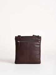 Lakeland Leather Brown Allerdale Cross-Body Bag - Image 3 of 7