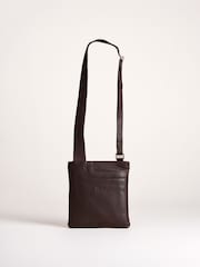 Lakeland Leather Brown Allerdale Cross-Body Bag - Image 4 of 7