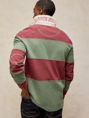 White Stuff סווטשירט רוגבי בסגנון Cut & Sew, דגם Cooper - תמונה 2 מתוך 6