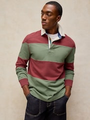 White Stuff סווטשירט רוגבי בסגנון Cut & Sew, דגם Cooper - תמונה 3 מתוך 6