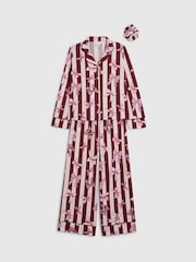 River Island Red Bow Pyjamas - Image 2 of 4