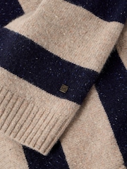 White Stuff Buckley Striped Rugby Jumper - Attēls 7 no 7