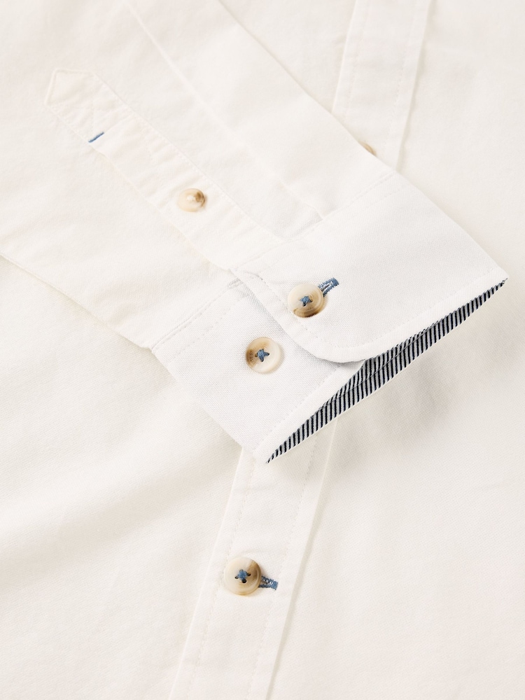 White Stuff White Bruton Oxford Shirt - Image 6 of 6