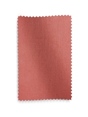 Raspberry Pink Washed Cotton Linen Hidden Tab Top Lined Curtains - Image 13 of 16